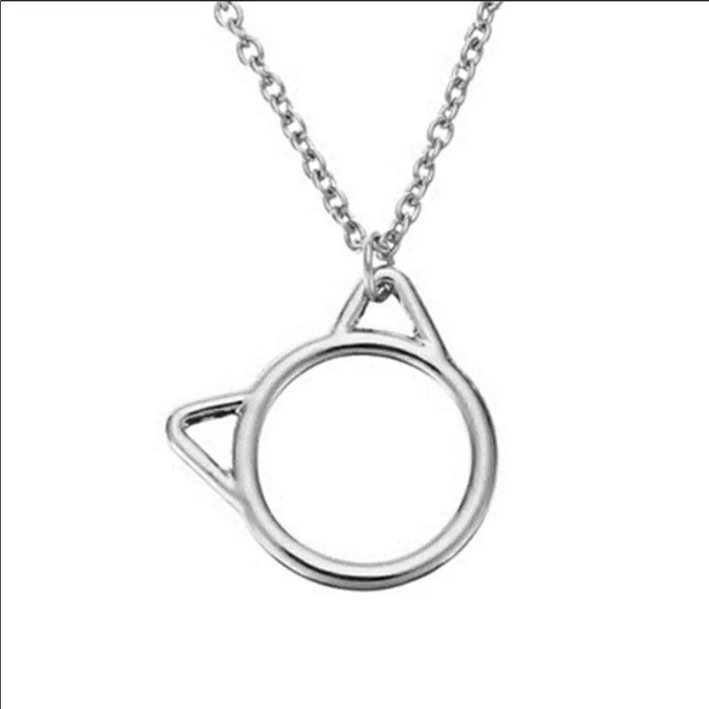 Necklace Kitty Zinc Alloy Cute Versatile Mix Match